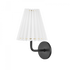 Mitzi Demi 1 Light Wall Sconce Model: H476101A-SBK