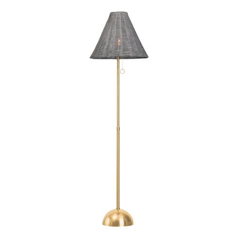 Mitzi Destiny Floor Lamp in Aged Brass Finish Model: HL825401-AGB