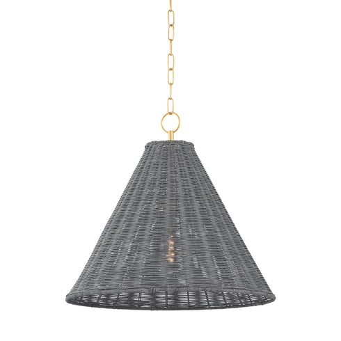 Mitzi Destiny Pendant in Aged Brass Finish Model: H825701-AGB