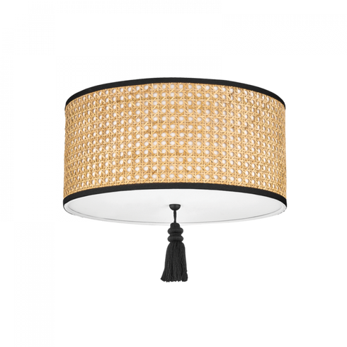 Mitzi Dolores 2 Light Flush Mount Model: H520502-SBK