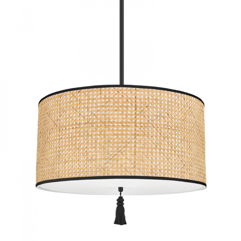 Mitzi Dolores 3 Light Pendant Model: H520703-SBK