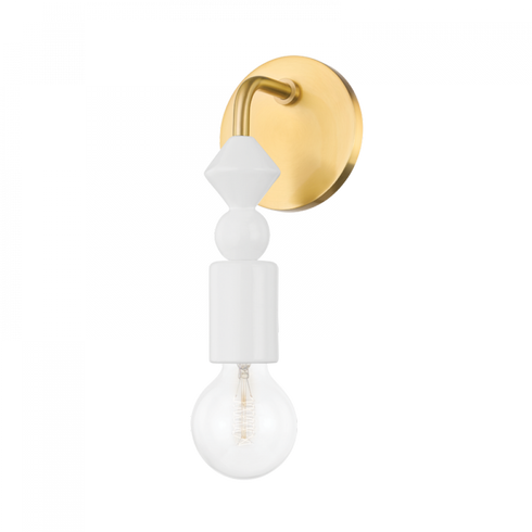 Mitzi Flora 1 Light Wall Sconce Model: H471101-AGB