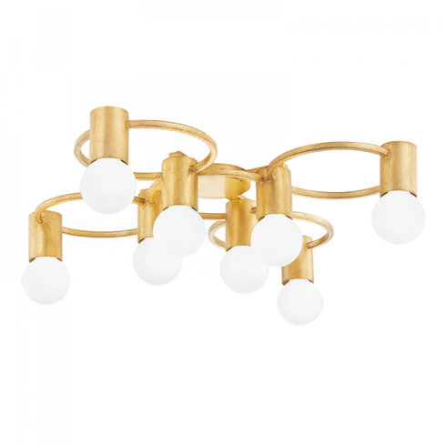 Mitzi Hope 8 Light Semi Flush Model: H413608-GL