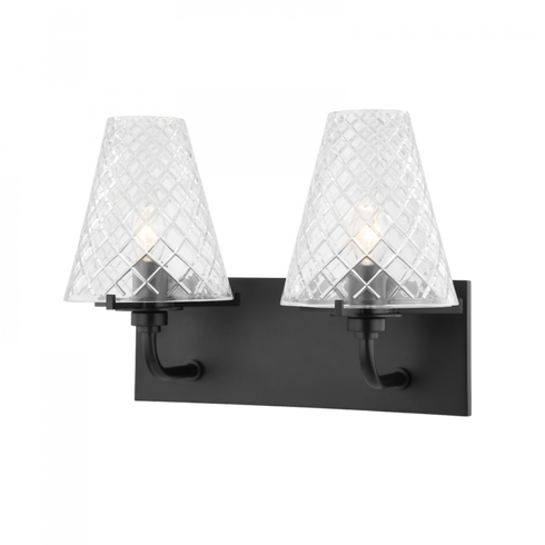 Mitzi Irene 2 Light Bath Bracket Model: H495302-AGB