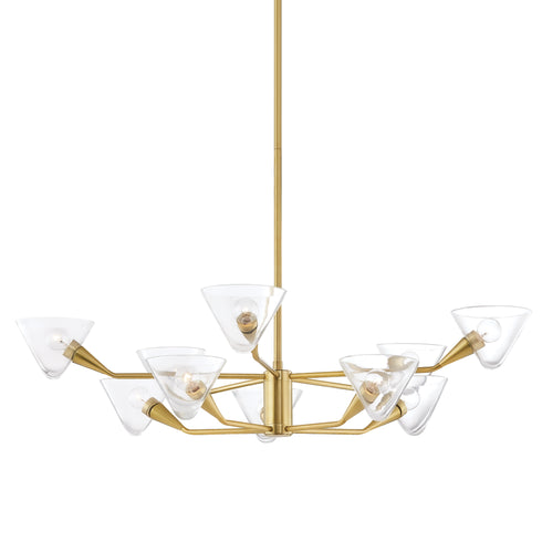 Mitzi Isabella 10 Light Chandelier Model: H327810-AGB