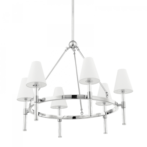 Mitzi Janelle 6 Light Chandelier Model: H630806-AGB