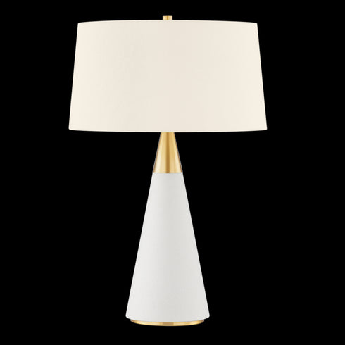 Mitzi Jen 1 Light Table Lamp Model: HL819201-AGB/BKL