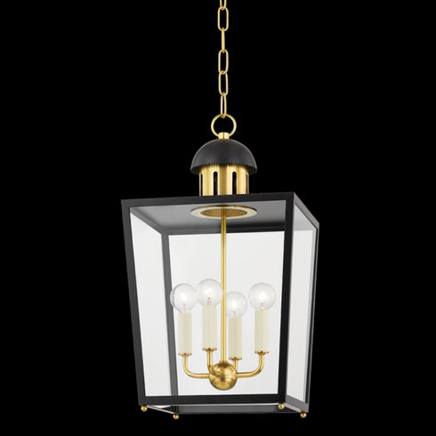 Mitzi June 4 Light Lantern Model: H737704S-AGB/SBK