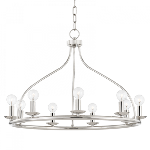 Mitzi Kendra 9 Light Chandelier Model: H511809-PN