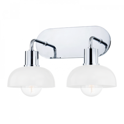 Mitzi Kyla 2 Light Bath Bracket Model: H107302-AGB