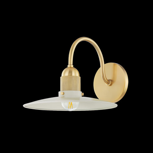 Mitzi Leanna 1 Light Wall Sconce Model: H793101-AGB/SBK