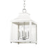 Mitzi Leigh Lantern in Aged Brass / Navy Finish Model: H259704S-AGB/NVY