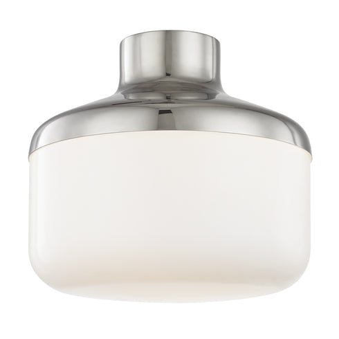 Mitzi Livvy Flush Mount in Polished Nickel Finish Model: H144501L-PN