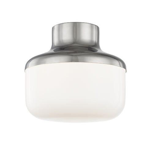 Mitzi Livvy Flush Mount in Polished Nickel Finish Model: H144501S-PN
