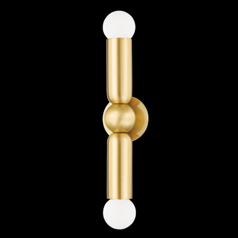 Mitzi Lolly 2 Light Wall Sconce Model: H720102-AGB