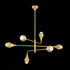 Mitzi Luciel Chandelier in Vintage Gold Leaf Finish Model: H850806-VGL