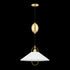 Mitzi Mariel Pendant in Aged Brass/Soft Navy Finish Model: H866701-AGB/SNY