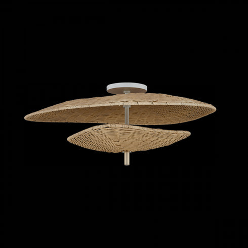 Mitzi Marigold Semi Flush in Aged Brass Finish Model: H917603-AGB