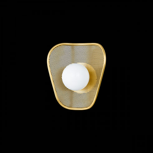 Mitzi Marta Wall Sconce in Aged Brass Finish Model: H905101-AGB