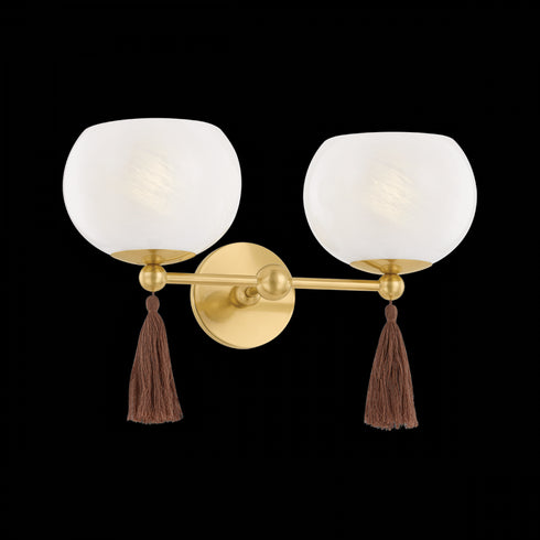 Mitzi NIYA Wall Sconce in Aged Brass Finish Model: H1039102-AGB