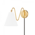 Mitzi Onda 1 Light Portable Wall Sconce Model: HL699101-SBK
