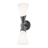Mitzi Parker 2 Light Wall Sconce Model: H312102-BLK