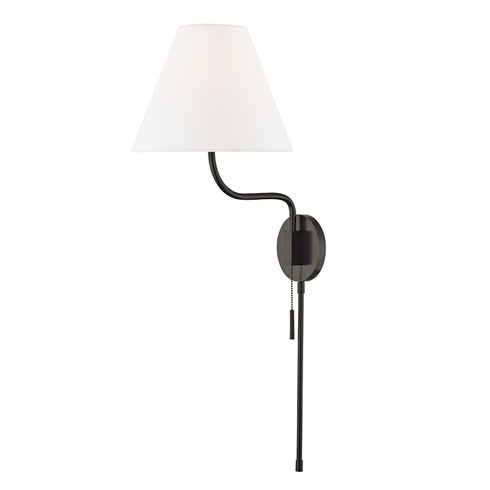 Mitzi Patti Plug in Sconce in Old Bronze Finish Model: HL240101-OB
