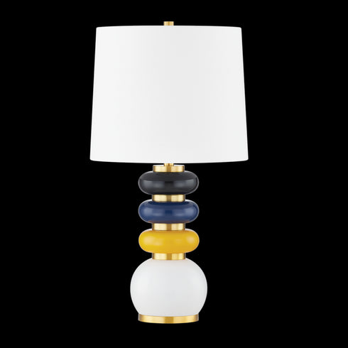 Mitzi Robyn 1 Light Table Lamp Model: HL820201-AGB/CMM