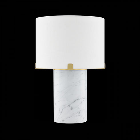 Mitzi Rumi Table Lamp in Aged Brass Finish Model: HL920201-AGB