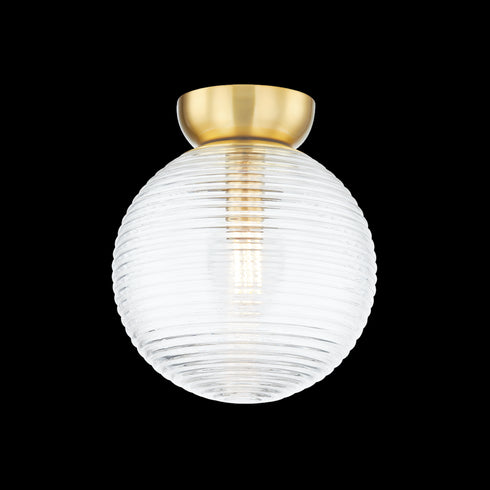 Mitzi Sara 1 Light Flush Mount Model: H815501-AGB