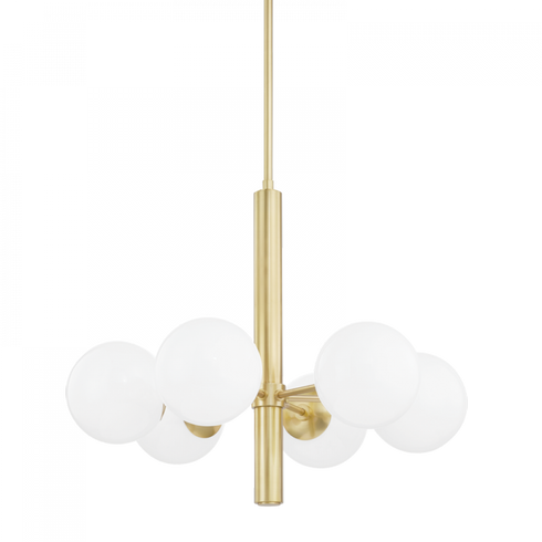 Mitzi Stella 6 Light Chandelier Model: H105806-AGB