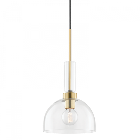 Mitzi Tabitha 1 Light Pendant Model: H384701-AGB