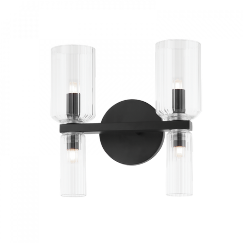 Mitzi Tabitha 4 Light Bath Bracket Model: H384302-SBK
