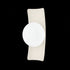 Mitzi Terra Wall Sconce in Aged Brass/Ceramic Antique Ivory Finish Model: H913101-AGB/CAI