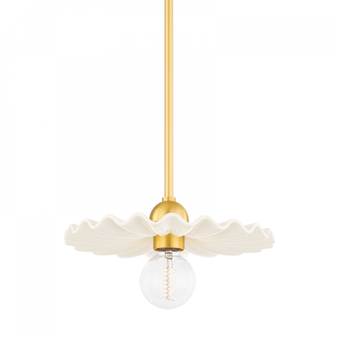 Mitzi Tinsley 1 Light Pendant Model: H499701-AGB/CCR