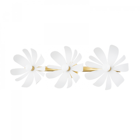 Mitzi Twiggy 3 Light Bath Sconce Model: H698303-AGB/TWH
