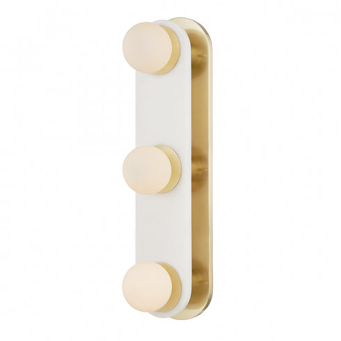 Mitzi Zora 3 Light Bath Sconce Model: H797303-AGB