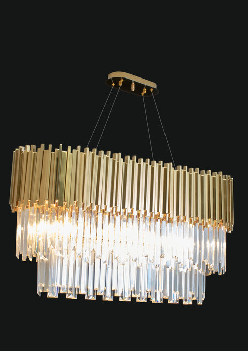 Originali di Illuminazione Jupiter 47 Inch Crystal Chandelier
