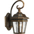 Progress Crawford P5670 108 WALL LANTERN 1 100 Watt MED in Oil Rubbed Bronze Finish Model: P5670-108