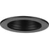 Progress 4 Inch Recessed Trim P804000 020 4IN STEP BAFFLE TRIM in Antique Bronze Finish Model: P804000-020