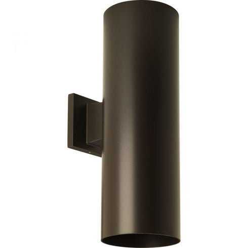 Progress 6IN CYL RNDS P560292 020 WET LOC 2 250 Watt QPAR 38 WALL in Antique Bronze Finish Model: P560292-020