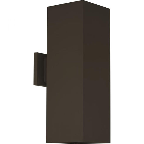 Progress 6IN CYL SQRS P560295 020 30 WET LOC 6IN LED SQURE CYL in Antique Bronze Finish Model: P560295-020-30