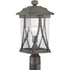 Progress Abbott P540011 020 1 100 Watt MED POST LANTERN in Antique Bronze Finish Model: P540011-020