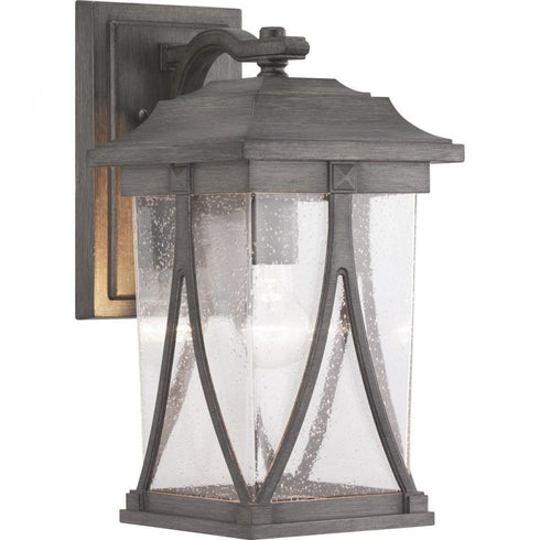 Progress Abbott P560114 020 1 100 Watt MED WALL LANTERN in Antique Bronze Finish Model: P560114-020