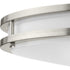 Progress Abide LED Abide Collection 5 CCT Integrated LED in Brushed Nickel Contemporary 17.7 Inch Large Flush Mount Light Model: P350276-009-CS
