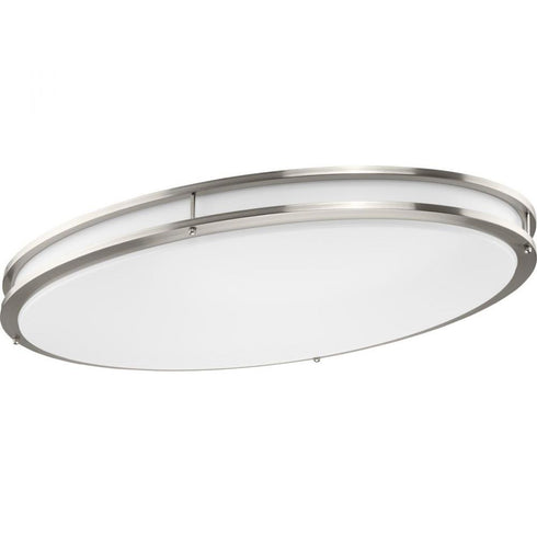 Progress Abide LED Abide Collection 5 CCT Integrated LED in Brushed Nickel Contemporary 32.28 Inch Extra Large Flush Mount Model: P350277-009-CS