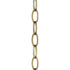 Progress Accessory Chain P8758 175 4' 9 GAUGE CHAIN in Distressed Brass Finish Model: P8758-175