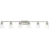 Progress Adley P300372 009 6 60 Watt MED BATH BRACKET in Brushed Nickel Finish Model: P300372-009