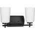 Progress Adley P300466 009 2 Light BATH in Brushed Nickel Finish Model: P300466-009