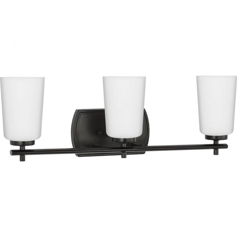 Progress Adley P300467 009 3 Light BATH in Brushed Nickel Finish Model: P300467-009
